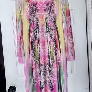 AFRM Multicolor Floral Long Sleeve Dress